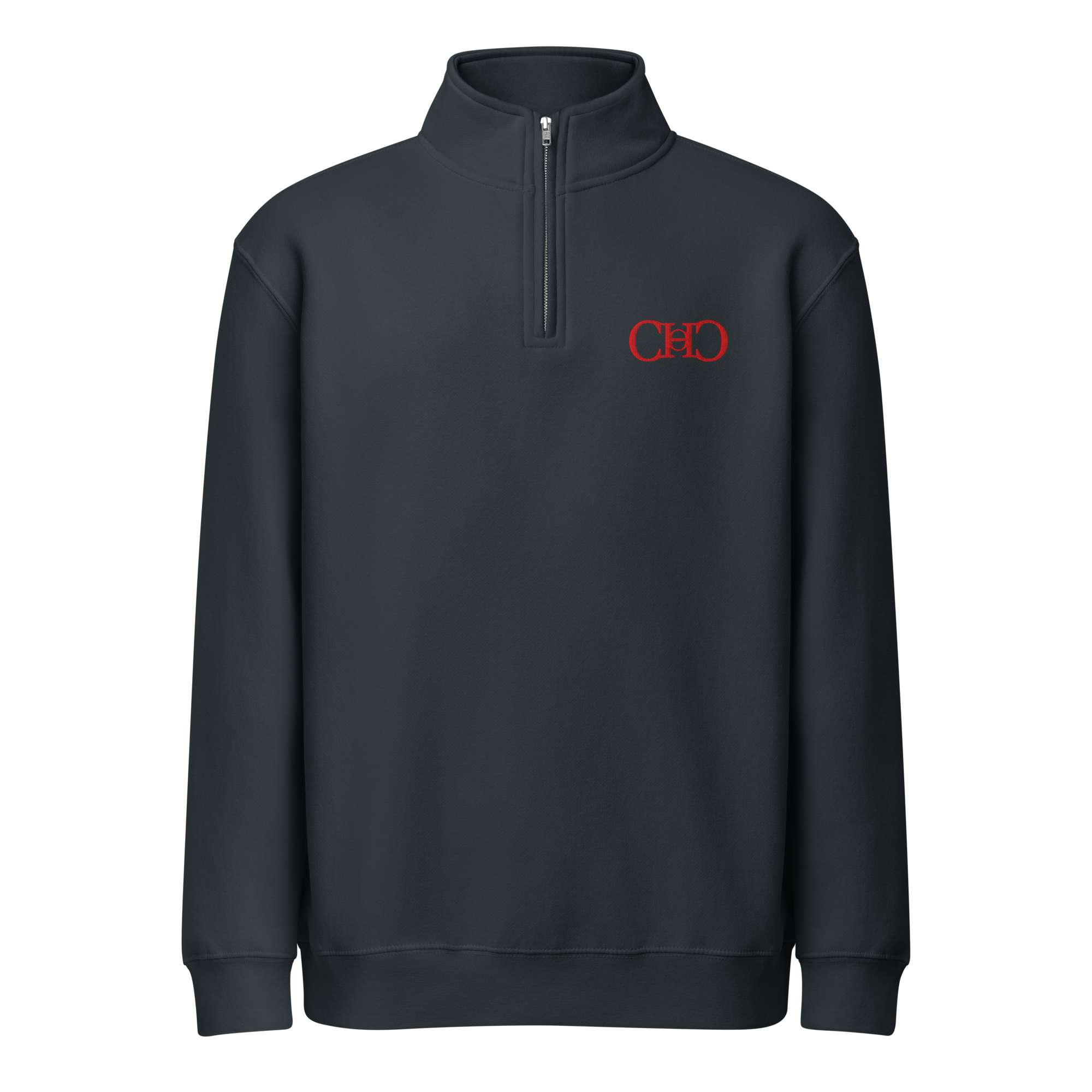 Quarter Zip — Navy front